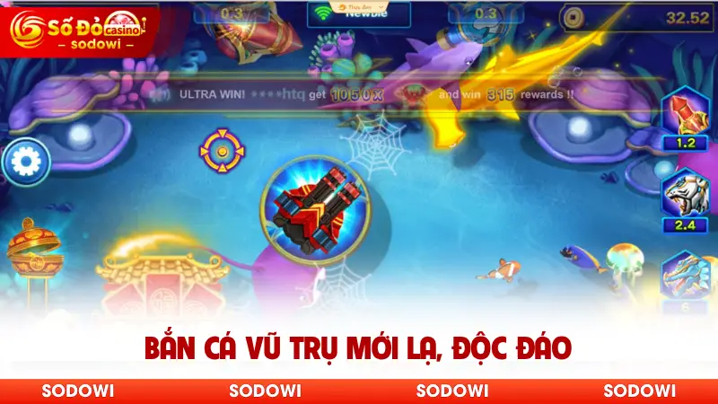 TK88 - Review Nhà Cái Cực Chi Tiết Đến Từ Chuyên Gia SODO 4 Bắn cá vũ trụ mới lạ, độc đáo