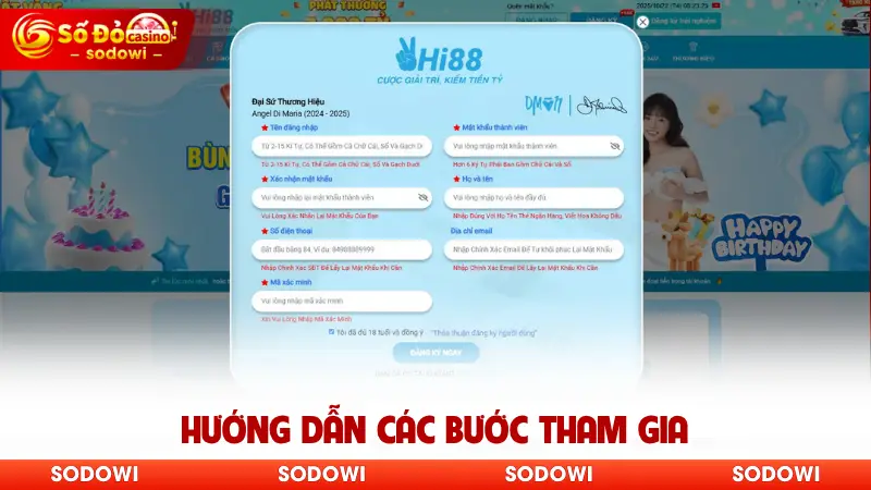 HI88 - Thưởng Hiệu Uy Tín Với Hàng Loạt Chuyên Mục Hot 4 hướng dẫn các bước tham gia