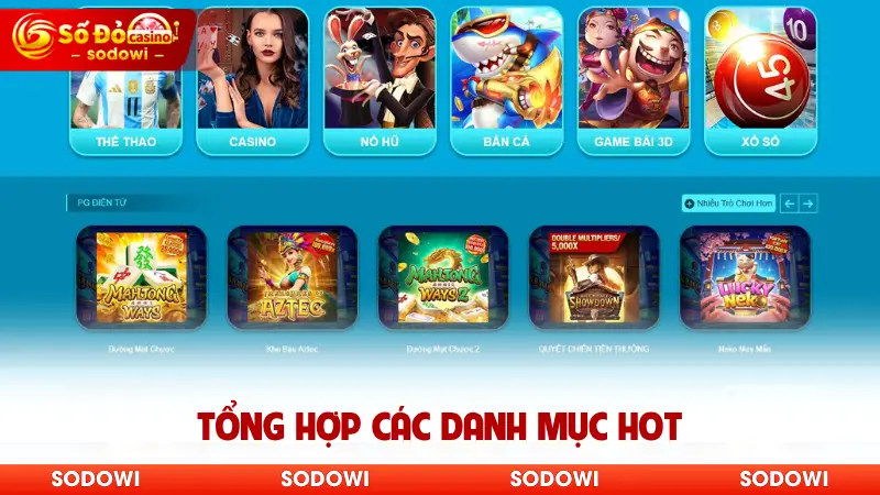 HI88 - Thưởng Hiệu Uy Tín Với Hàng Loạt Chuyên Mục Hot 3 Tổng hợp các danh mục hot